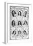 Nine of Queen Victoria's Bridesmaids, 10 February 1840-null-Framed Giclee Print