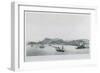 Nine Panoramic Views of Rio De Janeiro: as Prais St. Luzia a Gloria, 1862-Philippe and Ciceri, Eugene Benoist-Framed Giclee Print