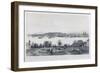 Nine panoramic views of Rio de Janeiro: Da Ilha das Cobras-Philippe Benoist-Framed Giclee Print