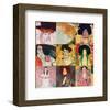 Nine Patches Square-null-Framed Premium Giclee Print