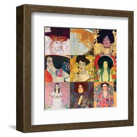 Nine Patches Square-null-Framed Premium Giclee Print