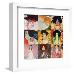 Nine Patches Square-null-Framed Premium Giclee Print