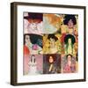 Nine Patches Square-null-Framed Premium Giclee Print