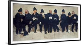 Nine Pints of the Law-Lawson Wood-Framed Giclee Print