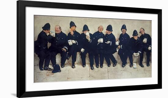 Nine Pints of the Law-Lawson Wood-Framed Giclee Print