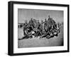 Nine Pounder Guns of the Royal Artillery Attached to the 3rd Division, 1855-56-James Robertson-Framed Photographic Print