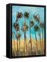 Nine Sun Flowers-Alex Williams-Framed Stretched Canvas