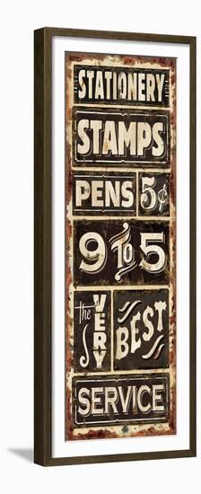 Nine to Five I-Pela Design-Framed Premium Giclee Print