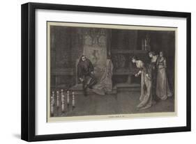 Ninepins, Three to One-null-Framed Premium Giclee Print