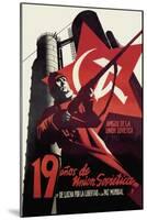 Nineteen Years of the Soviet Union and the Fight for Freedom and World Peace-Josep Renau Montoro-Mounted Art Print