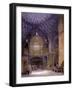 Nineteenth Century Bazaar at Kashan-Bob Brown-Framed Giclee Print