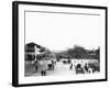 Nineteenth Century Street Scene in Singapore-null-Framed Photographic Print