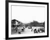 Nineteenth Century Street Scene in Singapore-null-Framed Photographic Print