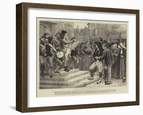 Ninety-Three, Death Speaks-Charles Green-Framed Giclee Print