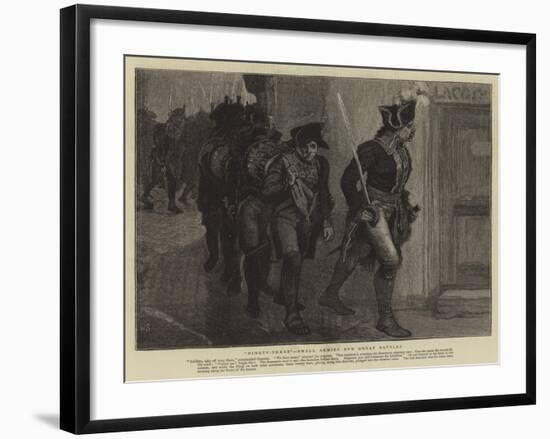 Ninety-Three, Small Armies and Great Battles-William Small-Framed Giclee Print