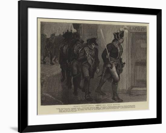 Ninety-Three, Small Armies and Great Battles-William Small-Framed Giclee Print