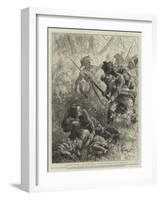 Ninety-Three, the Fugitives in the Forest of La Saudraie-Sir Samuel Luke Fildes-Framed Giclee Print