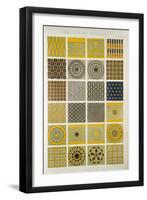 Ninevah and Persia No 2, from The Grammar of Ornament by Owen Jones-Owen Jones-Framed Giclee Print