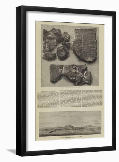 Nineveh and its Records-null-Framed Giclee Print