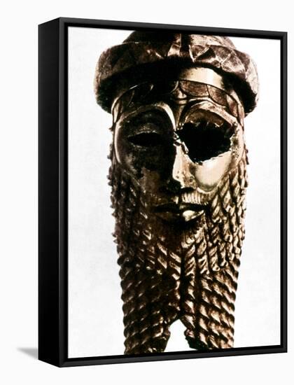Nineveh: Bronze Head-null-Framed Stretched Canvas
