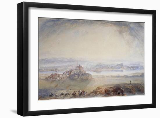 Nineveh, Moussal on the Tigris-J. M. W. Turner-Framed Giclee Print