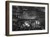 Nineveh Sacked by Medes-John Martin-Framed Art Print