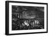 Nineveh Sacked by Medes-John Martin-Framed Art Print