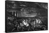 Nineveh Sacked by Medes-John Martin-Framed Stretched Canvas