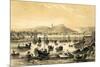 Ningbo, One of the Five Ports Opened by the Late Treaty to British Commerce, China, 1847-JW Giles-Mounted Giclee Print