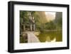 Ninh Binh, Northern Vietnam. Bich Dong Pagoda Nearby Ngu Nhac Mountain. Mountain.-Marco Bottigelli-Framed Photographic Print