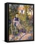 Nini in the Garden, 1876-Pierre-Auguste Renoir-Framed Stretched Canvas