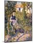 Nini in the Garden, 1876-Pierre-Auguste Renoir-Mounted Giclee Print