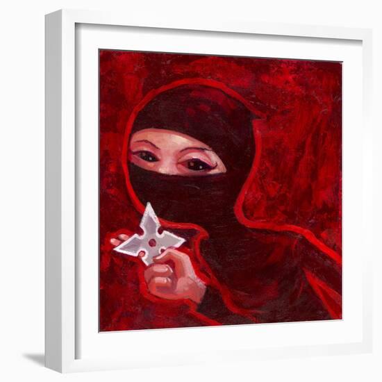 Ninja II-Aaron Jasinski-Framed Art Print