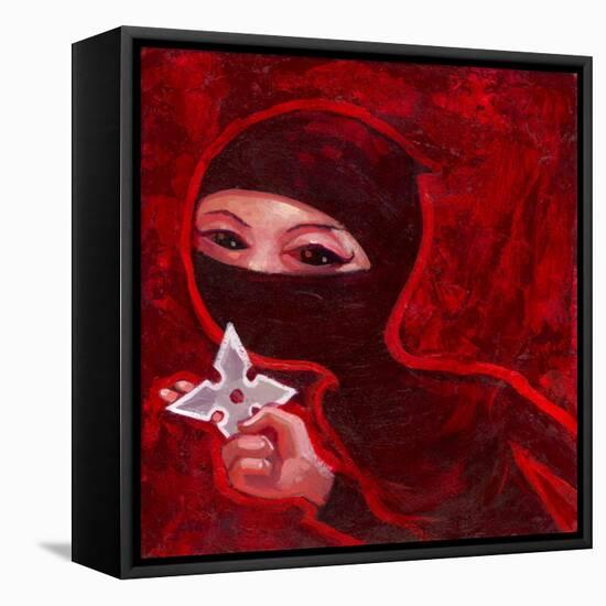 Ninja II-Aaron Jasinski-Framed Stretched Canvas
