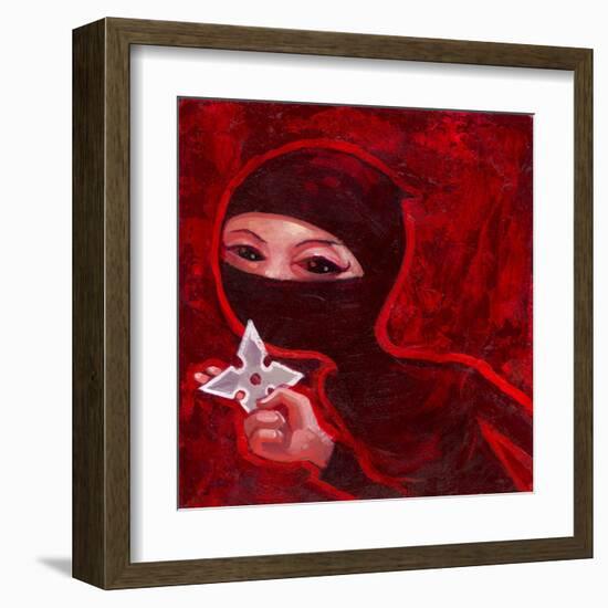 Ninja II-Aaron Jasinski-Framed Art Print