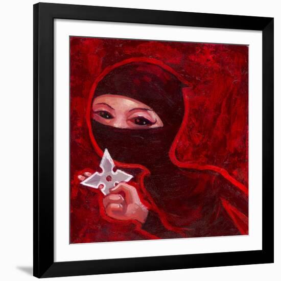 Ninja II-Aaron Jasinski-Framed Art Print