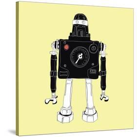 Ninja Robot-Paul McCreery-Stretched Canvas