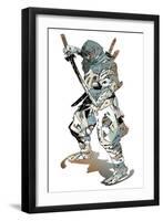 Ninja-HR-FM-Framed Art Print