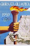 Giornata Olimpica 1959 Poster-Nino Gregori-Stretched Canvas