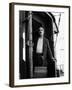 Nino Manfredi Looking Out from the Door of a Train in Cafe Express-Marisa Rastellini-Framed Photographic Print