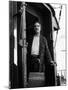 Nino Manfredi Looking Out from the Door of a Train in Cafe Express-Marisa Rastellini-Mounted Photographic Print