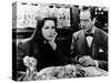 NINOTCHKA, 1939 directed by ERNST LUBITSCH Greta Garbo / Melvyn Douglas (b/w photo)-null-Stretched Canvas