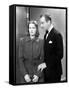 NINOTCHKA, 1939 directed by ERNST LUBITSCH Greta Garbo / Melvyn Douglas (b/w photo)-null-Framed Stretched Canvas
