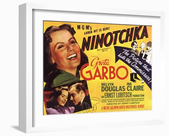 Ninotchka, 1939-null-Framed Art Print