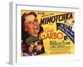 Ninotchka, 1939-null-Framed Art Print