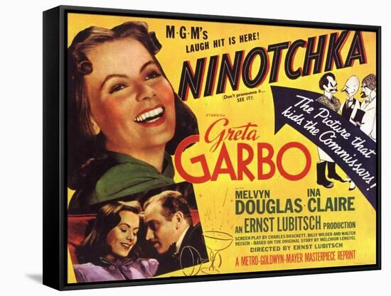 Ninotchka, 1939-null-Framed Stretched Canvas