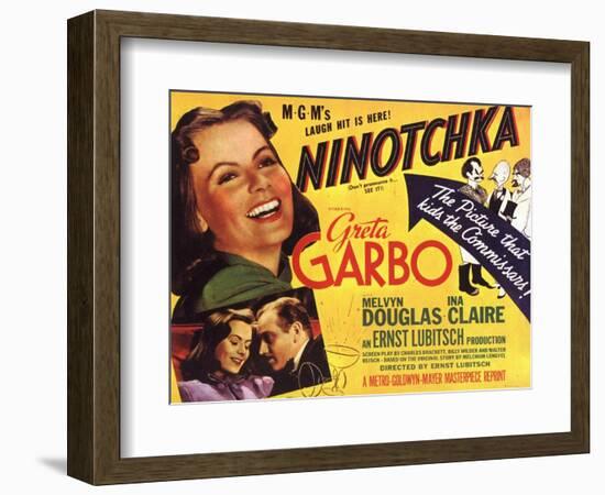 Ninotchka, 1939-null-Framed Art Print