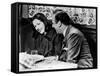 Ninotchka, Greta Garbo, Melvyn Douglas, 1939, Laughing-null-Framed Stretched Canvas