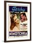 Ninotchka, Greta Garbo, Melvyn Douglas, 1939-null-Framed Art Print