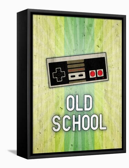 Nintendo NES Old School Video Game Poster Print-null-Framed Stretched Canvas
